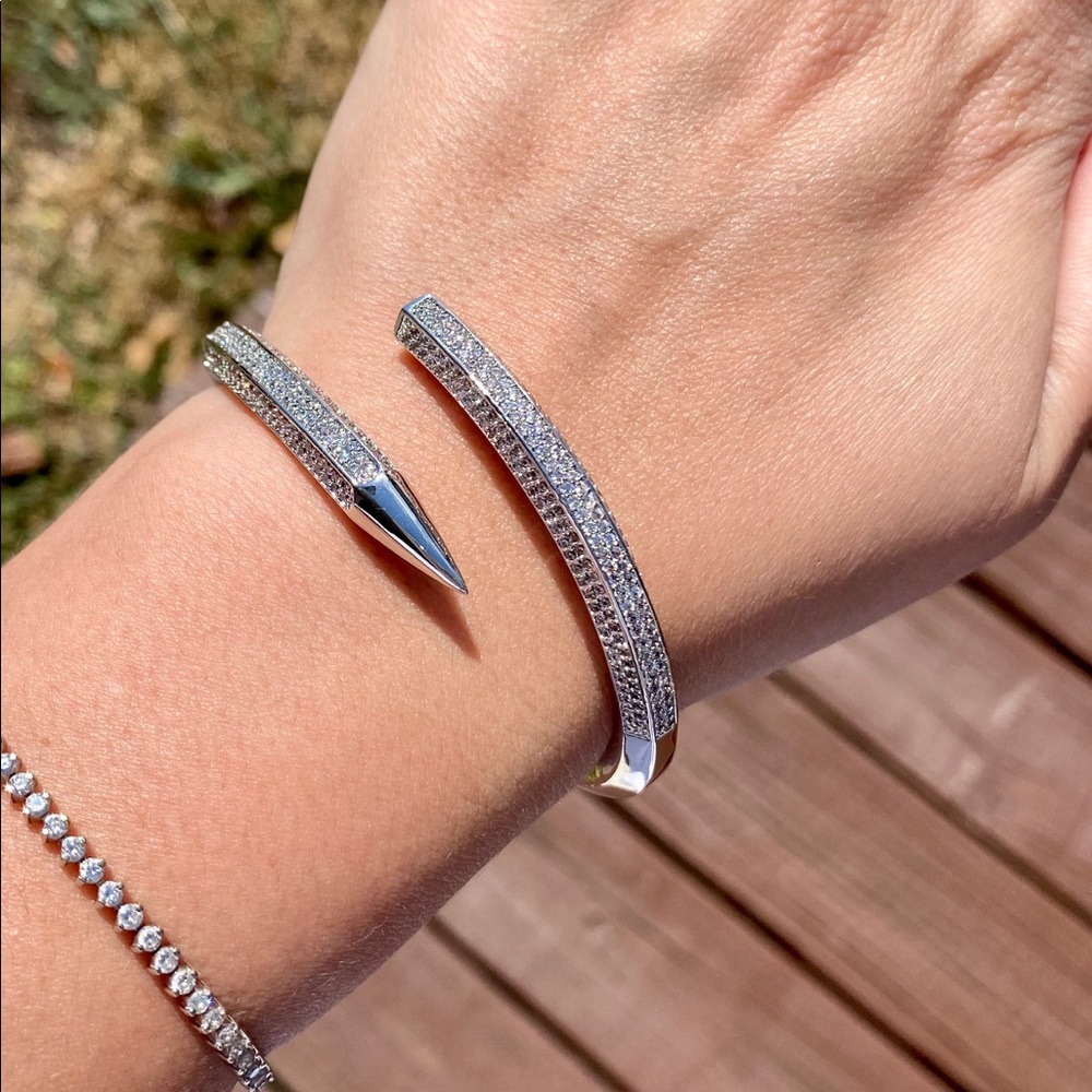 Fun “Screw” Bangle Bracelet